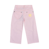 Aigner Kids Girl's White Pink Set T-Shirt & Trouser