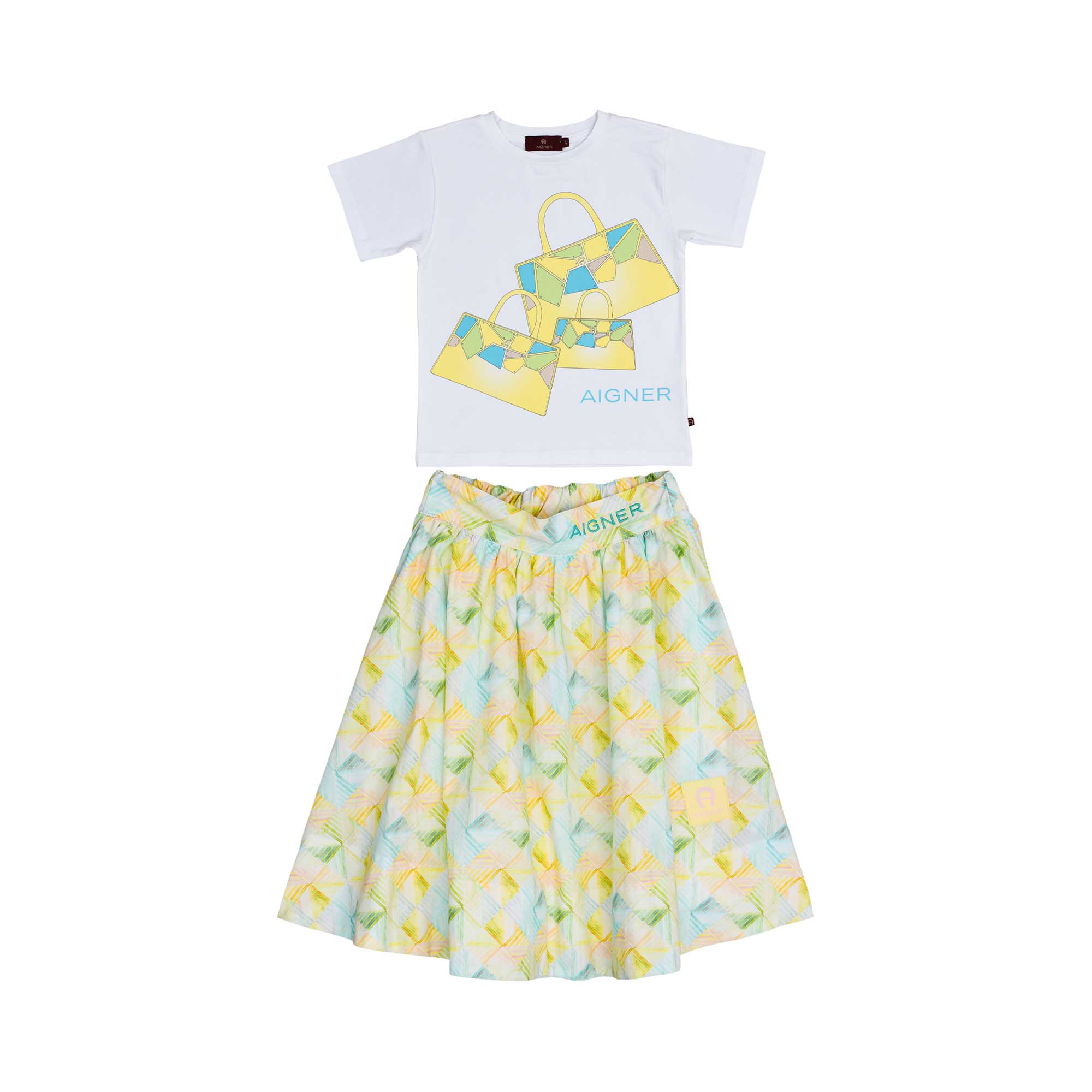 Aigner Kids Girl's Multicolor Set T-Shirt & Skirt | GCC | Kids and Teens | Kids and Teens Girl Sets | Kids and Teens Sets | Kids Clothing | Kids Fashion | Kids Girls (3 YRS -16 YRS) | Kids Teen Collection | Sets Aigner Kids Girl's Multicolor Set T-Shirt & Skirt | GCC | Kids and Teens | Kids and Teens Girl Sets | Kids and Teens Sets | Kids Clothing | Kids Fashion | Kids Girls (3 YRS -16 YRS) | Kids Teen Collection | Sets