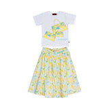 Aigner Kids Girl's Multicolor Set T-Shirt & Skirt