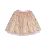 Aigner Kids Girl's White Set T-Shirt & Skirt