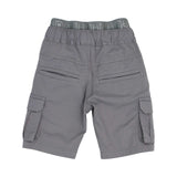 Aigner Kids Boy's White & Grey Set of T-Shirt & Bermuda