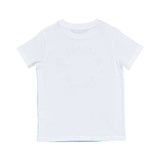 Aigner Kids Boy's White & Blue Set of T-Shirt & Bermuda