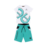 Aigner Kids Boy's Set of T-Shirt & Bermuda