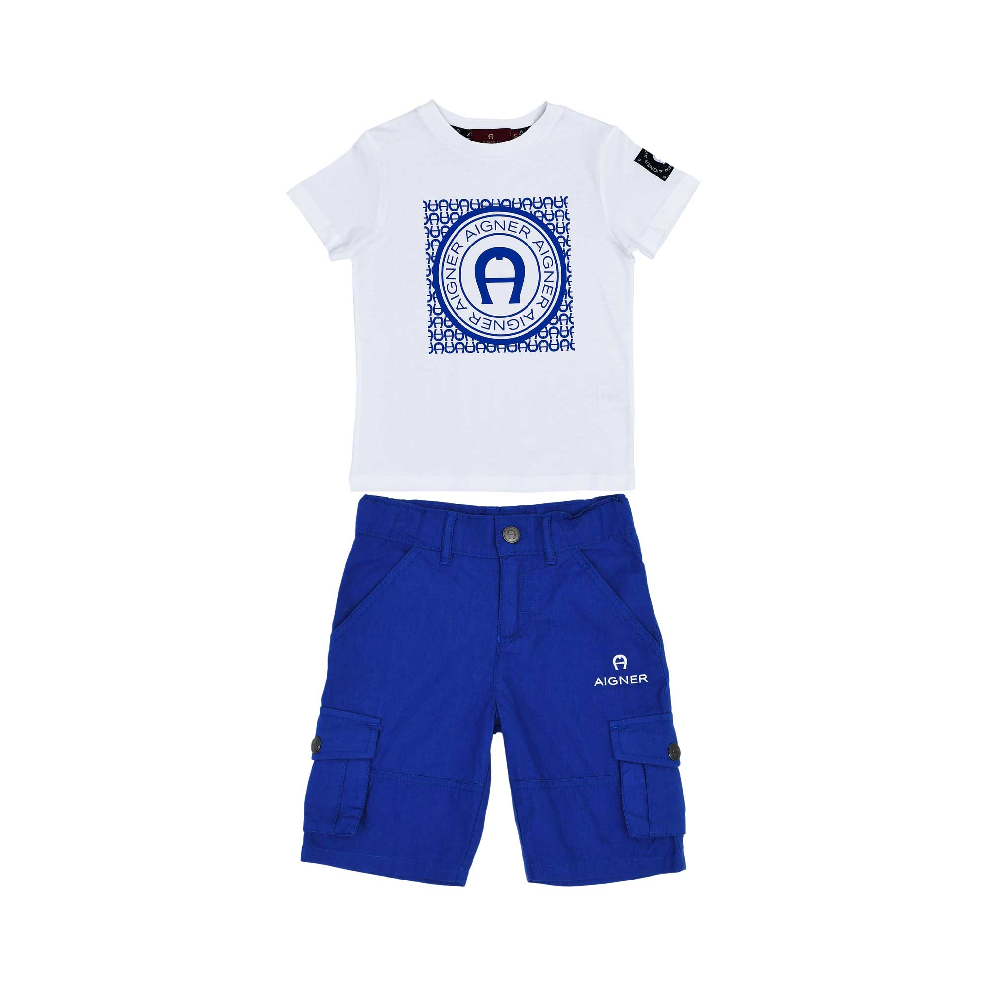 Aigner Kids Boy's White & Blue Set of T-Shirt & Bermuda | GCC | Kids and Teens | Kids and Teens Boy Sets | Kids and Teens Sets | Kids Boys (3 YRS -16 YRS) | Kids Clothing | Kids Fashion | Kids Teen Collection | Sets Aigner Kids Boy's White & Blue Set of T-Shirt & Bermuda | GCC | Kids and Teens | Kids and Teens Boy Sets | Kids and Teens Sets | Kids Boys (3 YRS -16 YRS) | Kids Clothing | Kids Fashion | Kids Teen Collection | Sets