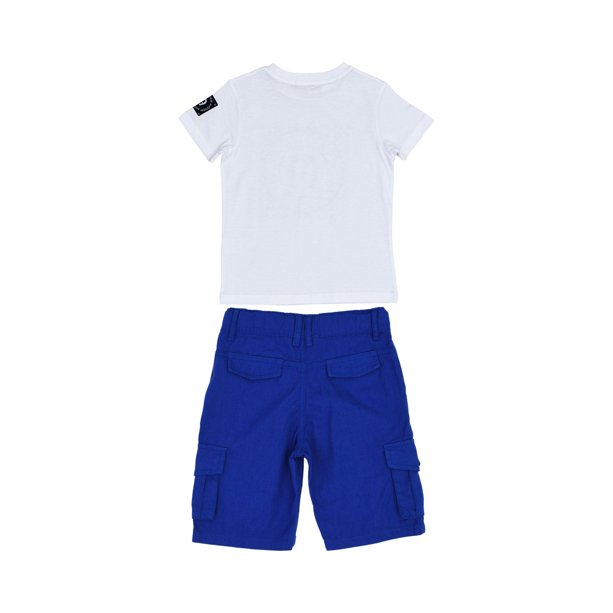 Aigner Kids Boy's White & Blue Set of T-Shirt & Bermuda | GCC | Kids and Teens | Kids and Teens Boy Sets | Kids and Teens Sets | Kids Boys (3 YRS -16 YRS) | Kids Clothing | Kids Fashion | Kids Teen Collection | Sets Aigner Kids Boy's White & Blue Set of T-Shirt & Bermuda | GCC | Kids and Teens | Kids and Teens Boy Sets | Kids and Teens Sets | Kids Boys (3 YRS -16 YRS) | Kids Clothing | Kids Fashion | Kids Teen Collection | Sets