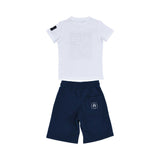 Aigner Kids Boy's Navy  Set of T-Shirt & Bermuda