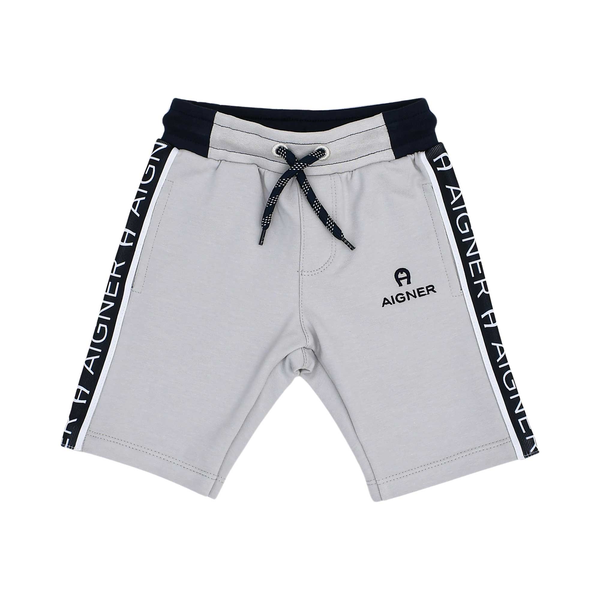Aigner Kids Boy's White & Grey Set of T-Shirt & Bermuda | Baby | Baby Boy (9M - 36M) | Baby Boy Sets | Baby Collection | Baby Sets | GCC | Sets Aigner Kids Boy's White & Grey Set of T-Shirt & Bermuda | Baby | Baby Boy (9M - 36M) | Baby Boy Sets | Baby Collection | Baby Sets | GCC | Sets
