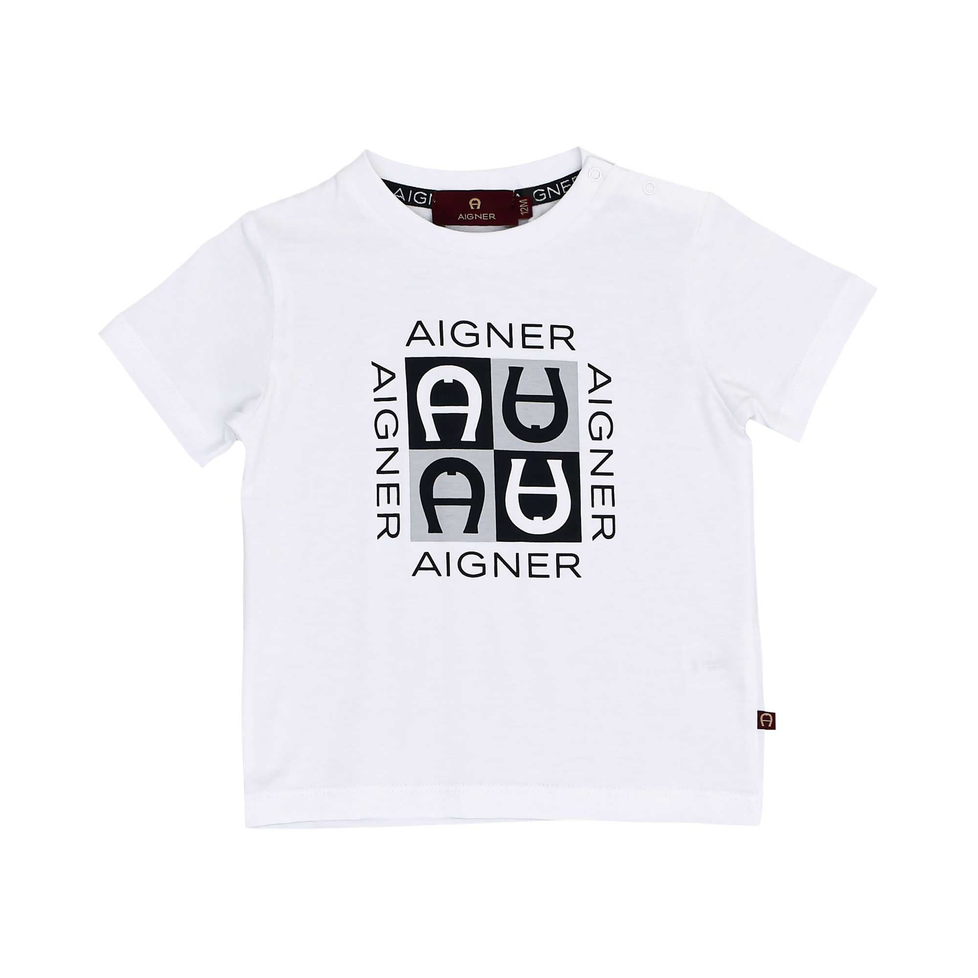 Aigner Kids Baby Boy's White & Beige Set of T-Shirt & Bermuda | Baby Boy (9M - 36M) | Baby Boy Sets | Baby Collection | Baby Sets | GCC | Sets Aigner Kids Baby Boy's White & Beige Set of T-Shirt & Bermuda | Baby Boy (9M - 36M) | Baby Boy Sets | Baby Collection | Baby Sets | GCC | Sets