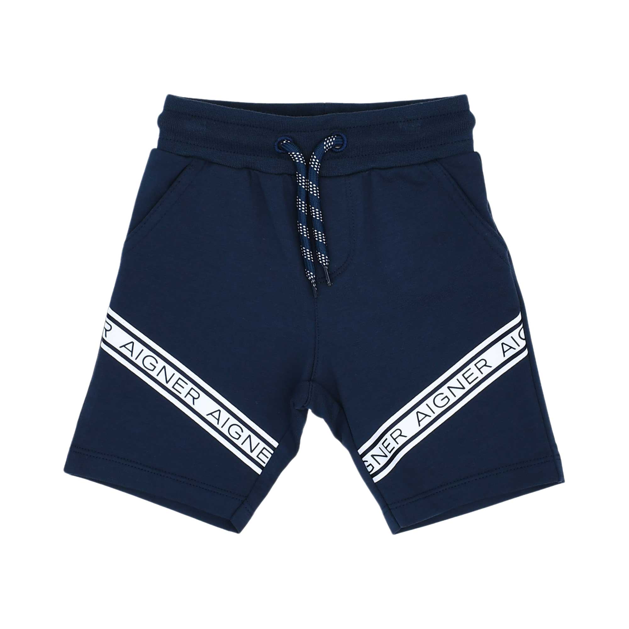 Aigner Kids Baby Boy's White & Navy Set T-Shirt & Bermuda | Baby | Baby Boy (9M - 36M) | Baby Boy Sets | Baby Collection | Baby Sets | GCC | Sets Aigner Kids Baby Boy's White & Navy Set T-Shirt & Bermuda | Baby | Baby Boy (9M - 36M) | Baby Boy Sets | Baby Collection | Baby Sets | GCC | Sets
