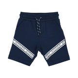 Aigner Kids Baby Boy's White & Navy Set T-Shirt & Bermuda