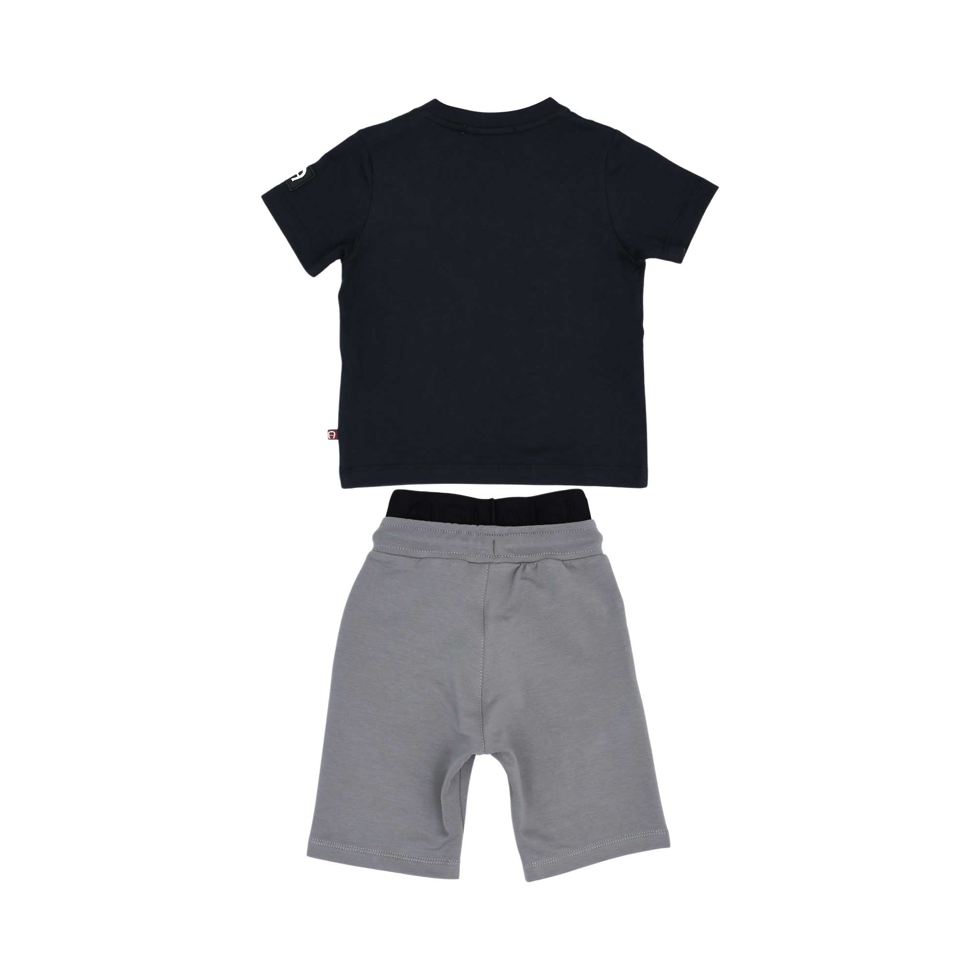 Aigner Kids Baby Boy's Black & Grey Set of T-Shirt & Bermuda | Baby | Baby Boy (9M - 36M) | Baby Boy Sets | Baby Collection | Baby Sets | GCC | Sets Aigner Kids Baby Boy's Black & Grey Set of T-Shirt & Bermuda | Baby | Baby Boy (9M - 36M) | Baby Boy Sets | Baby Collection | Baby Sets | GCC | Sets