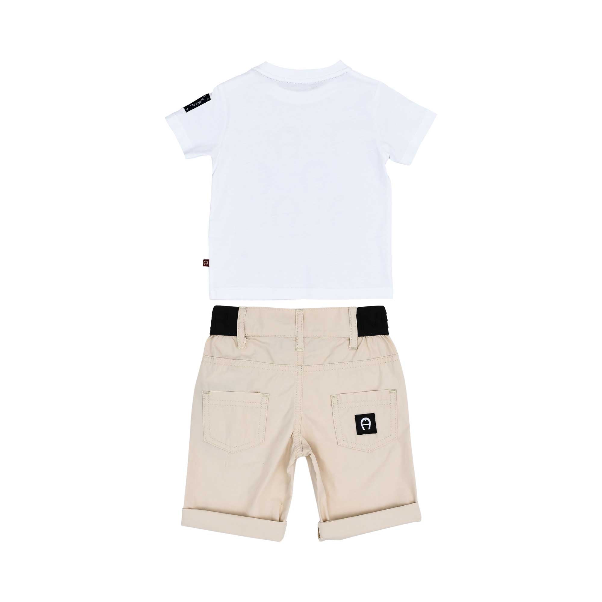 Aigner Kids Baby Boy's Beige & White Set T-Shirt & Bermuda | Baby | Baby Boy (9M - 36M) | Baby Boy Sets | Baby Collection | Baby Sets | GCC | Sets Aigner Kids Baby Boy's Beige & White Set T-Shirt & Bermuda | Baby | Baby Boy (9M - 36M) | Baby Boy Sets | Baby Collection | Baby Sets | GCC | Sets