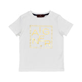 Aigner Kids Baby Boy's White Set of T-Shirt & Short