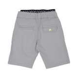 Aigner Kids Boys Logo Frame T-Shirt & Utility Bermuda Set White Grey