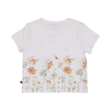 Aigner Kids Girl's Floral Garden T-Shirt & Sage Green Trousers Set