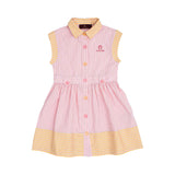 Aigner Kids Girl's Pink & Orange Dress