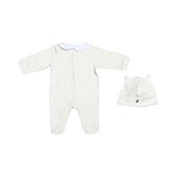 Aigner Kids New Born Girl's White Sleepsuit Set