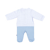Aigner Kids New Born Boy's Blue Sleepsuit Set