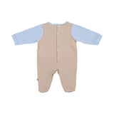 Aigner Kids New Born Boy's Blue Sleepsuit Set
