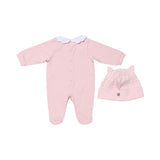 Aigner Kids New Born Girl's Pink Sleepsuit Set