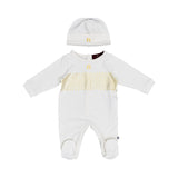 Aigner Kids New Born White Set Sleepsuit