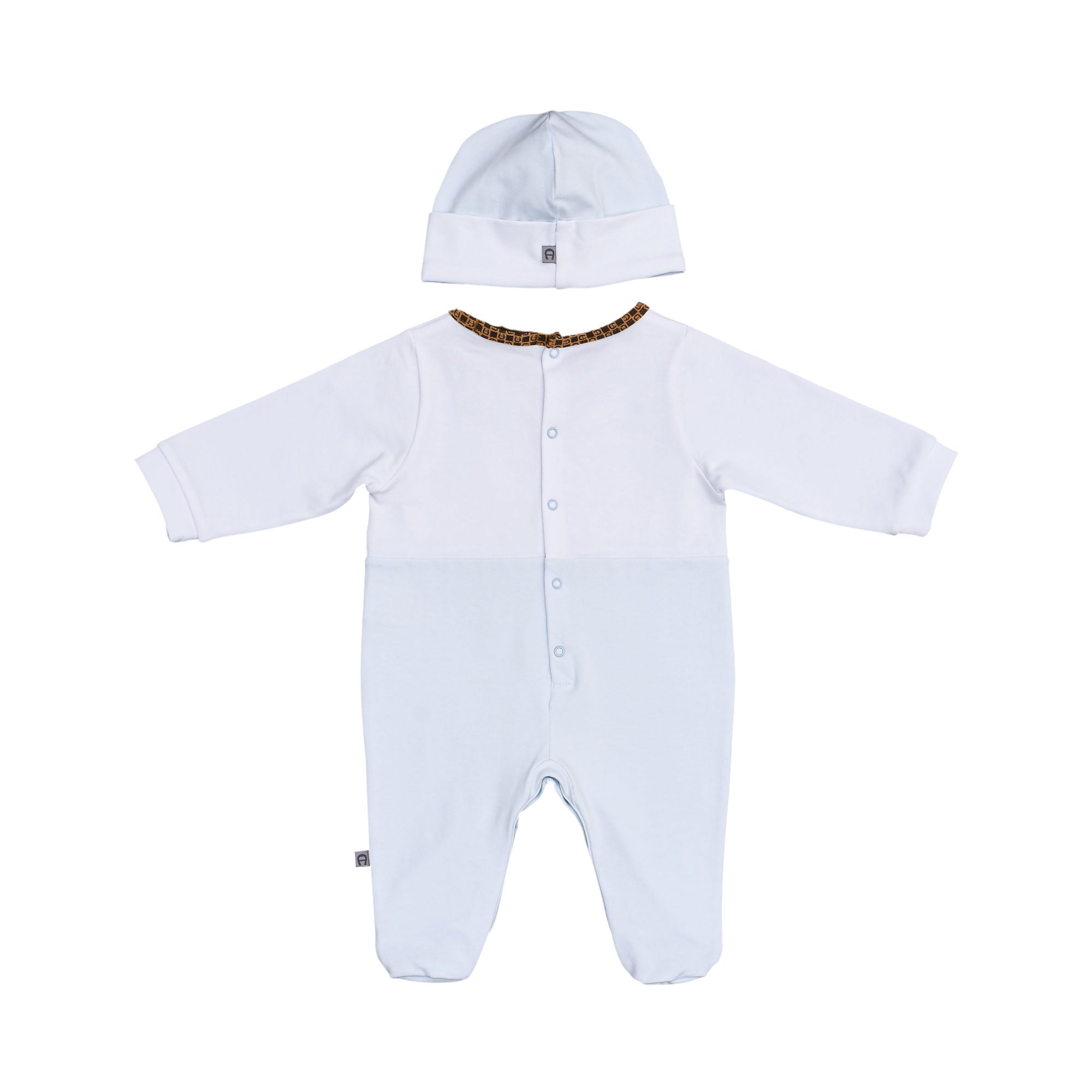 Aigner Kids New Born Boy's Blue Sleepsuit Set | GCC | New Born | New Born Babysuits | New Born Boy (0M - 9M) | New Born Boy Babysuits | Set Sleepsuit | Set Sleepsuit & Hat | Sleepsuit Set Aigner Kids New Born Boy's Blue Sleepsuit Set | GCC | New Born | New Born Babysuits | New Born Boy (0M - 9M) | New Born Boy Babysuits | Set Sleepsuit | Set Sleepsuit & Hat | Sleepsuit Set