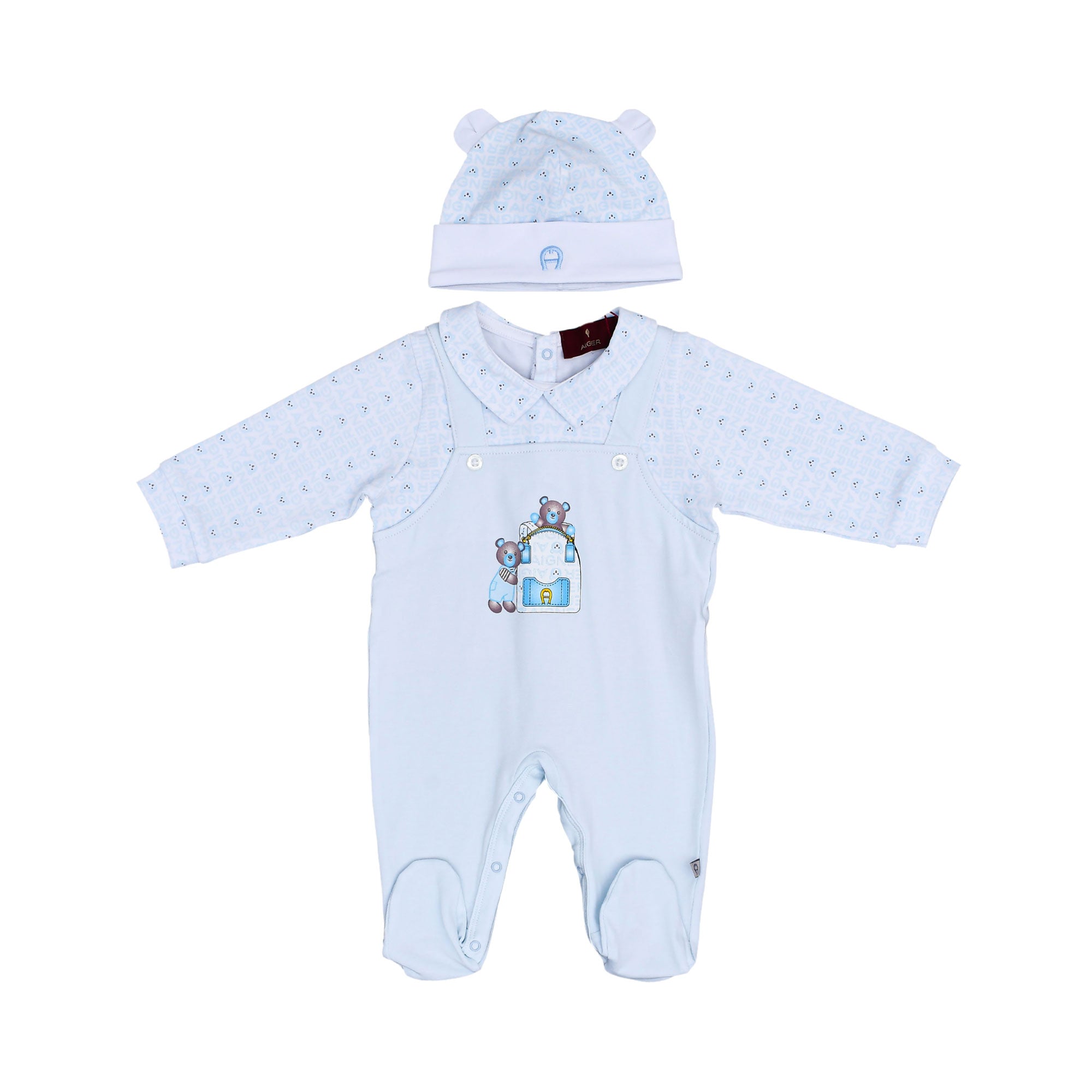 Aigner Kids New Born Boy's Blue Set Sleepsuit | GCC | New Born | New Born Babysuits | New Born Boy (0M - 9M) | New Born Boy Babysuits Aigner Kids New Born Boy's Blue Set Sleepsuit | GCC | New Born | New Born Babysuits | New Born Boy (0M - 9M) | New Born Boy Babysuits