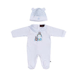 Aigner Kids New Born Blue Sleepsuit Set