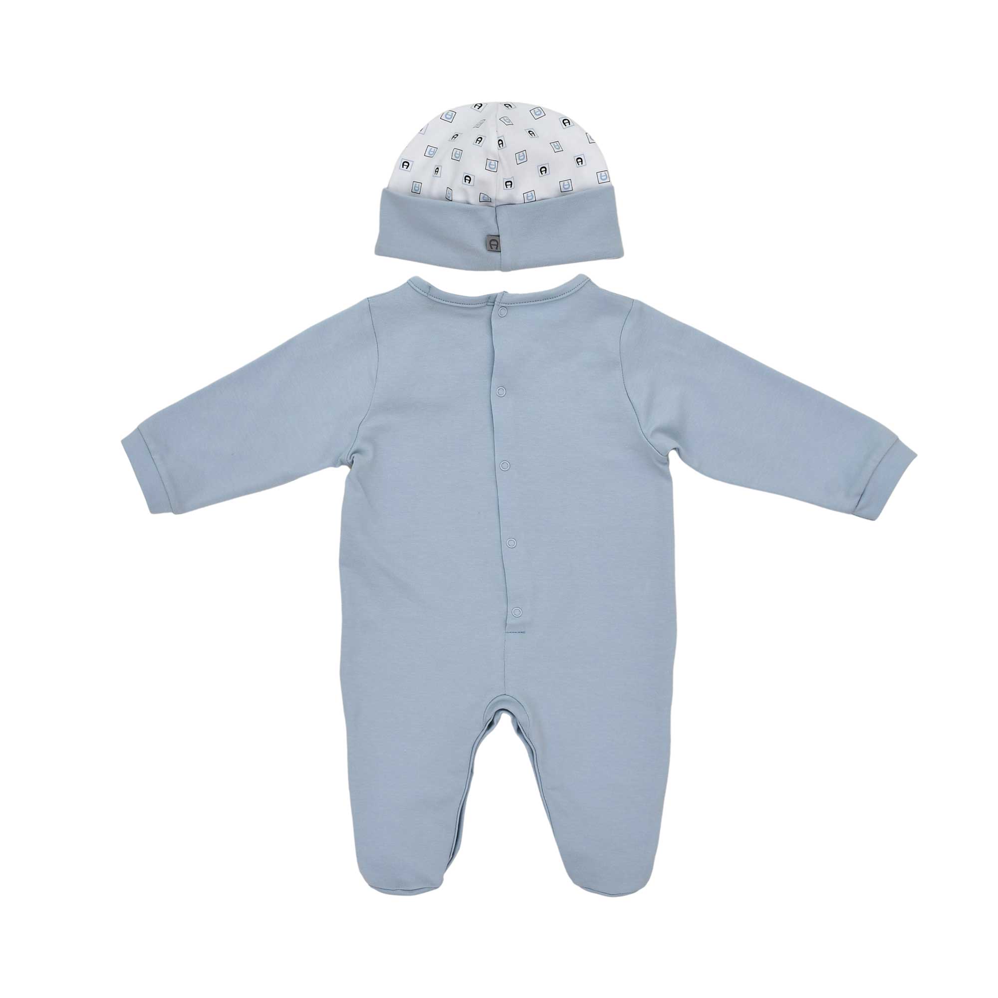 Aigner Kids New Born Baby Boy's Set of Sleepsuit & Hat | New Born | New Born Babysuits | New Born Boy (0M - 9M) | New Born Boy Babysuits | Set Sleepsuit | Set Sleepsuit & Hat | Sleepsuit Set Aigner Kids New Born Baby Boy's Set of Sleepsuit & Hat | New Born | New Born Babysuits | New Born Boy (0M - 9M) | New Born Boy Babysuits | Set Sleepsuit | Set Sleepsuit & Hat | Sleepsuit Set