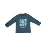 Aigner Kids Baby Boy's Green Long Sleeve T-Shirt