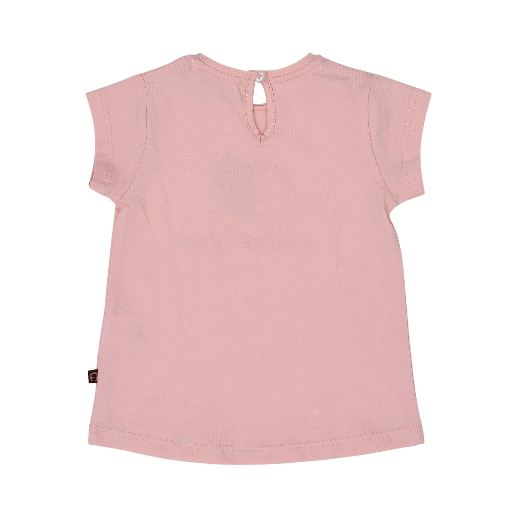 Aigner Kids Baby Girl's Pink T-Shirt with Flag Heart Print | Baby | Baby Collection | Baby Girl (9M - 36M) | Baby Girl Tops | Baby Tops | Top | Tops Aigner Kids Baby Girl's Pink T-Shirt with Flag Heart Print | Baby | Baby Collection | Baby Girl (9M - 36M) | Baby Girl Tops | Baby Tops | Top | Tops