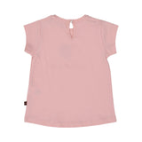 Aigner Kids Baby Girl's Pink T-Shirt with Flag Heart Print