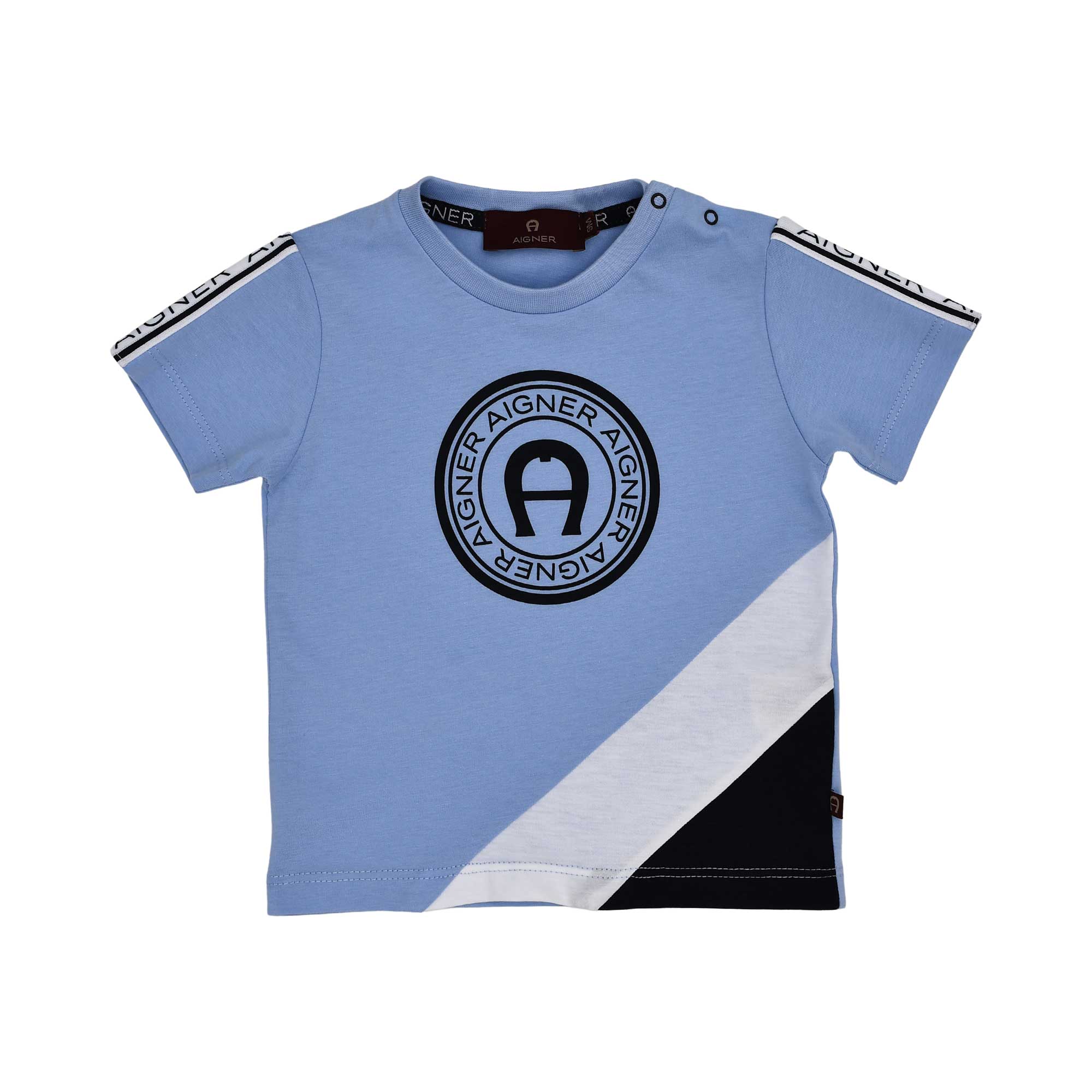Aigner Kids Baby Boy's Blue T-Shirt | Baby | Baby Boy (9M - 36M) | Baby Boy Tops | Baby Collection | Baby Tops Aigner Kids Baby Boy's Blue T-Shirt | Baby | Baby Boy (9M - 36M) | Baby Boy Tops | Baby Collection | Baby Tops