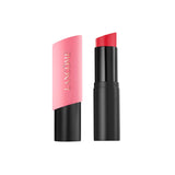 Lancome stick blush in a vibrant pink shade, featuring a black base and a pink cap with gold-toned branding.