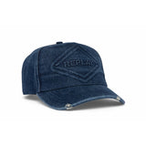 Replay Men's Cap with Bill in Denim with Logo