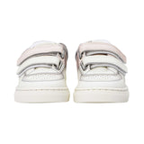 Emporio Armani Kids Girl's Leather Sneaker with Logo