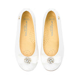 Andanines Kids Girl's Beige Ballerina