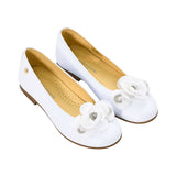 Andanines Kids Girl's White Ballerina