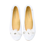 Andanines Kids Girl's White Ballerina
