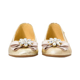 Andanines Kids Girl's Gold Ballerina