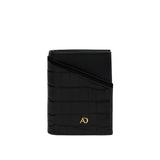 Any Di Mini Wallet Croco Black
