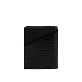 Any Di Mini Wallet Croco Black