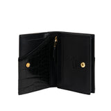 Any Di Mini Wallet Croco Black