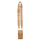 Any Di Phone Bag with Strap Sets Camel Nylon