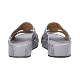 Antonio Men’s Genuine Leather Arabic Sandals with Metal Logo