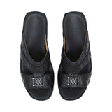 Antonio Men's Ostrich Leather Arabic Sandal