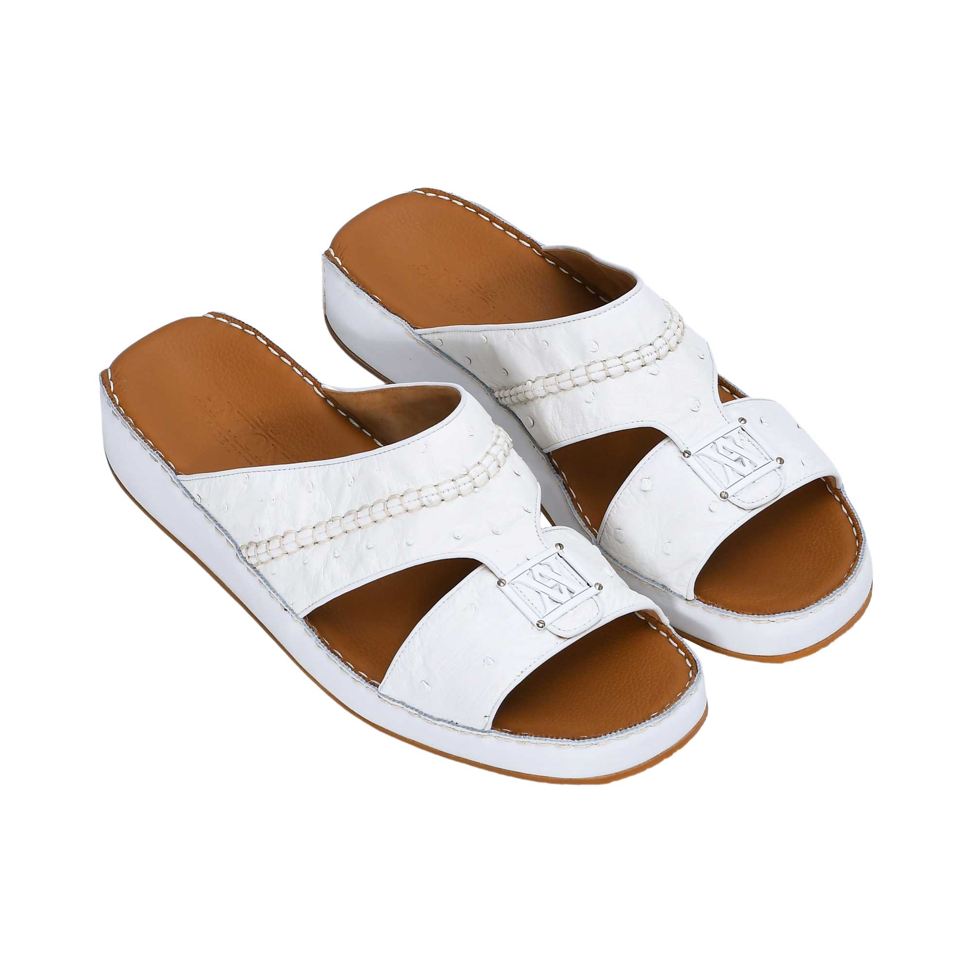 Antonio Men's Ostrich Leather Arabic Sandal | All Shoes | GCC | Men | Men All Shoes Shoes | Mens | Traditional Footwear Antonio Men's Ostrich Leather Arabic Sandal | All Shoes | GCC | Men | Men All Shoes Shoes | Mens | Traditional Footwear