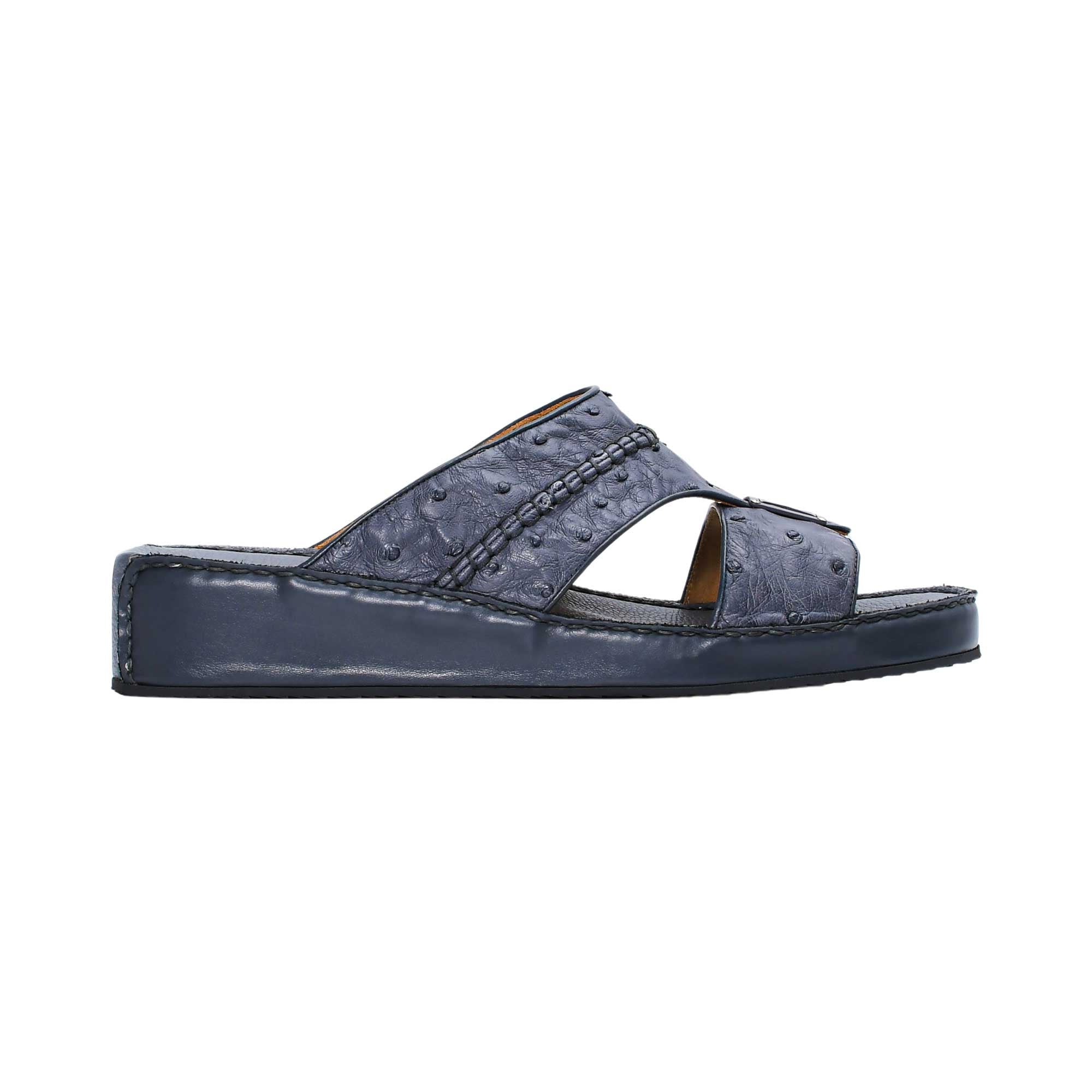 Antonio Men's Ostrich Leather Arabic Sandal | All Shoes | GCC | Men | Men All Shoes Shoes | Mens | Traditional Footwear Antonio Men's Ostrich Leather Arabic Sandal | All Shoes | GCC | Men | Men All Shoes Shoes | Mens | Traditional Footwear
