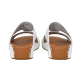 Antonio Men's Genuine Leather Arabic Sandals with Metal Buckle