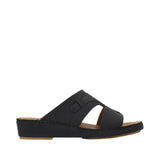 Antonio Men's  Hand Made and Python-Print Leather Arabic Sandals